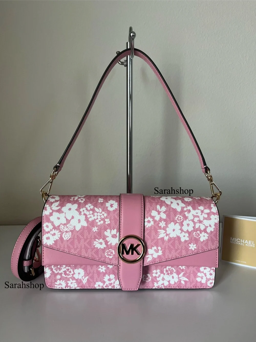 🌼Michael Kors Greenwich medium flap shoulder bag
